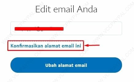 Cara mengganti email paypal