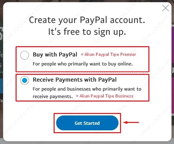 Cara Pembuatan Akun Paypal Business